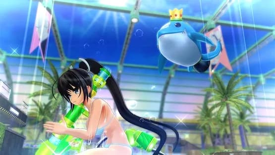 Senran Kagura: Peach Beach Splash — Screenshoty