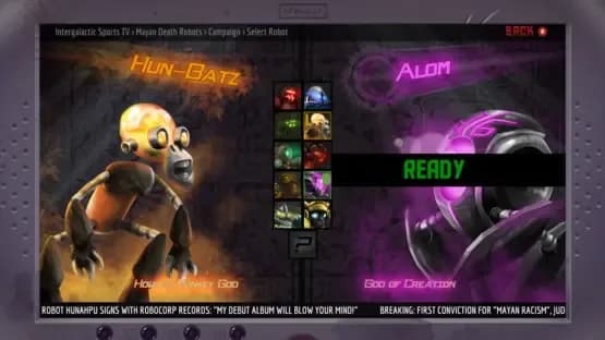 Mayan Death Robots: Arena — Screenshoty