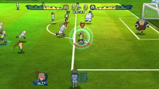 Inazuma Eleven Strikers — Screenshoty