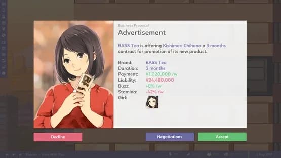 Idol Manager — Screenshots