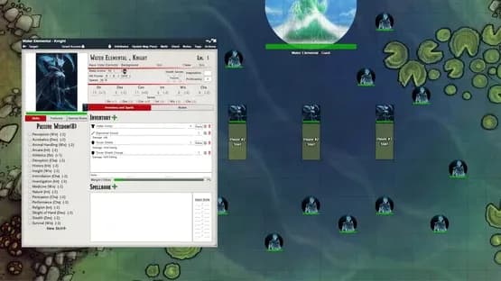 GM Forge - Virtual Tabletop — Screenshoty