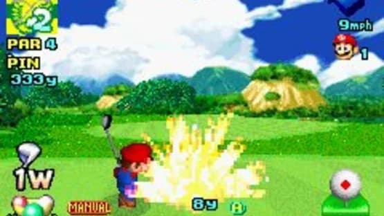 Mario Golf: Advance Tour — Screenshoty
