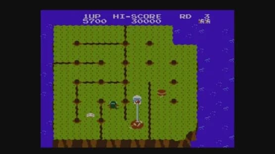 Dig Dug II: Trouble in Paradise — Screenshoty