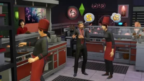 The Sims 4: Dine Out — Screenshoty