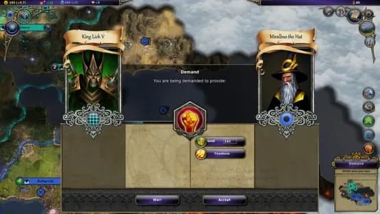 Warlock: Master of the Arcane — Screenshoty