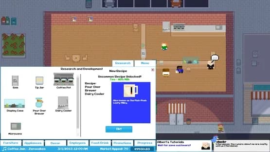 Beans: The Coffee Shop Simulator — Screenshots