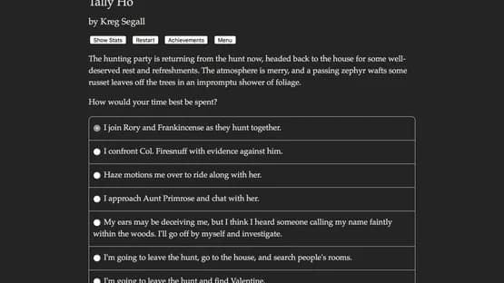Tally Ho — Screenshots