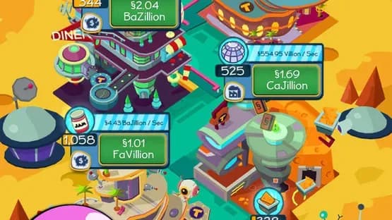 Taps to Riches — Screenshoty