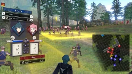 Fire Emblem: Three Houses — Screenshoty