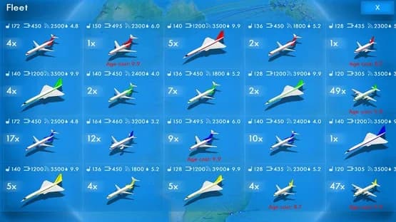 Airline Director 2: Tycoon Game — Screenshoty