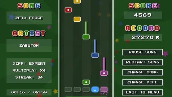 Chiptune Champion — Screenshoty