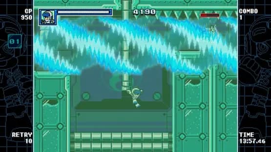 Mighty Gunvolt Burst — Screenshoty