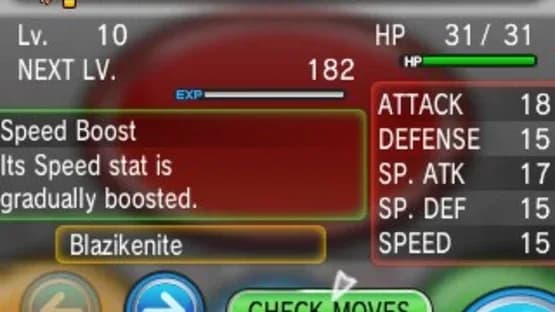 Pokémon Y — Screenshoty