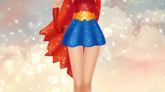 Superhero Girl Salon: Kids Makeup and Dressup Game — Screenshots