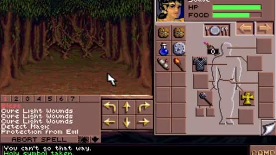Eye of the Beholder III: Assault on Myth Drannor — Screenshoty