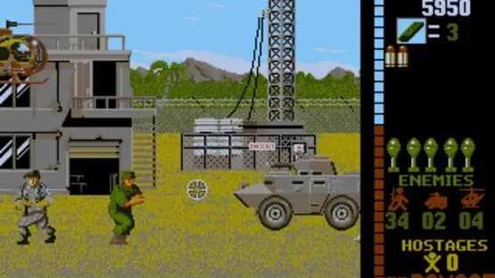 Operation Wolf — Screenshoty