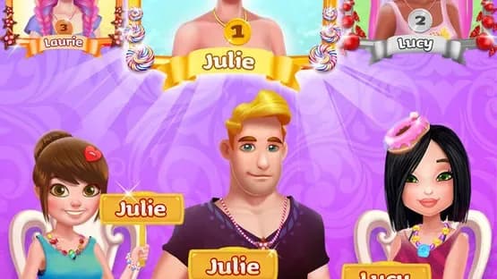 Candy Makeup Beauty Game — Screenshoty