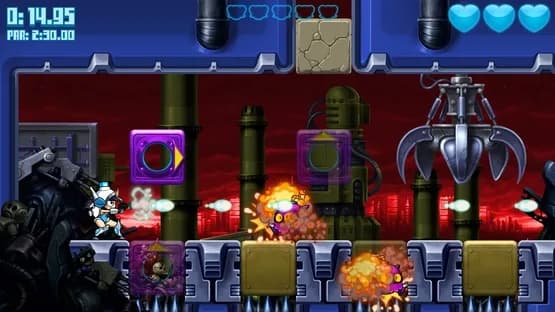 Mighty Switch Force! Hyper Drive Edition — Screenshots