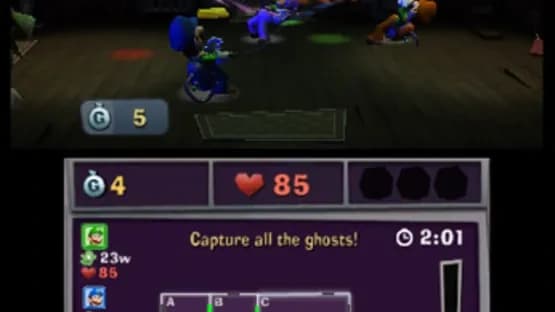 Luigi's Mansion: Dark Moon — Screenshoty