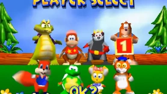 Diddy Kong Racing — Screenshoty