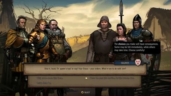Thronebreaker: The Witcher Tales — Screenshoty