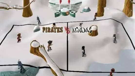 Pirates vs. Ninjas Dodgeball — Screenshoty