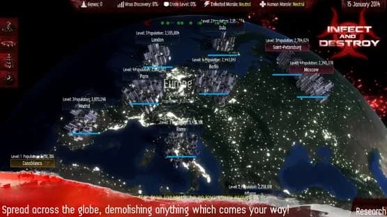 Infect and Destroy — Screenshoty