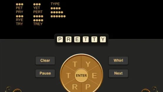 Whirly Word — Screenshoty