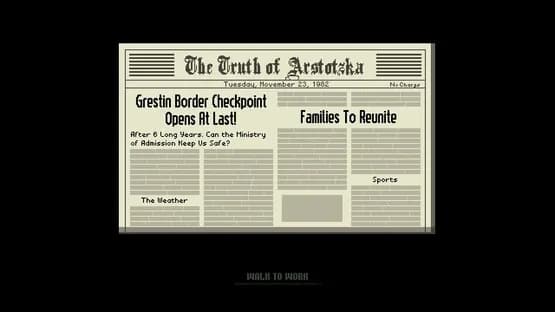 Papers, Please — Screenshoty
