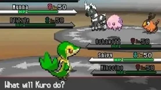 Pokémon White Version — Screenshoty