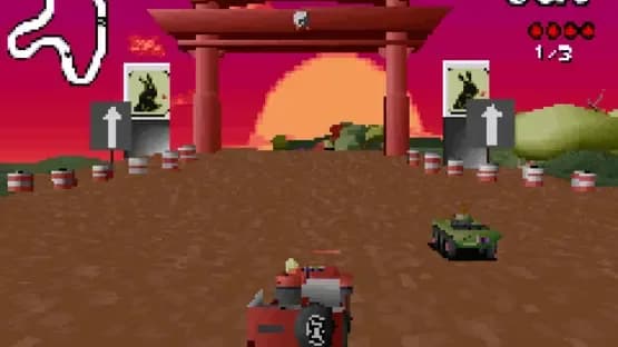 Big Red Racing — Screenshoty