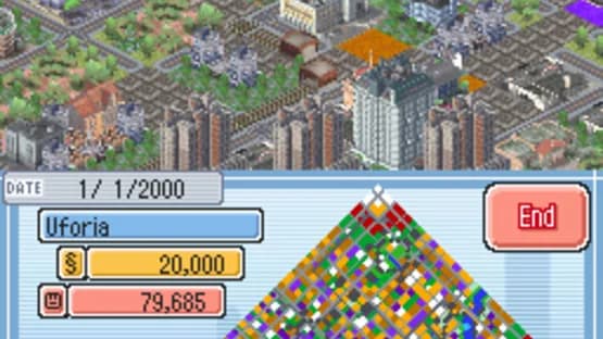 SimCity DS — Screenshoty