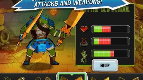 Teenage Mutant Ninja Turtles: Brothers Unite — Screenshoty