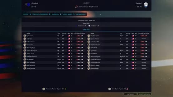 Pro Basketball Manager 2017 — Screenshots