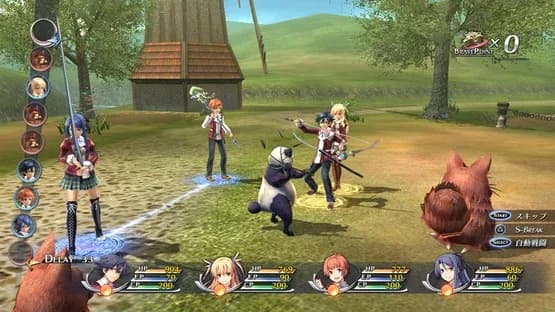 The Legend of Heroes: Trails of Cold Steel — Screenshoty