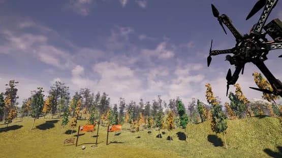 Copter and Sky — Screenshoty