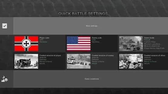 Tank Warfare: Tunisia 1943 — Screenshoty
