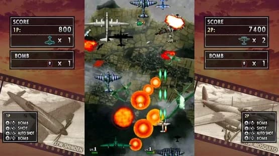 Strikers 1945 II — Screenshoty