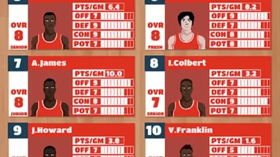 College Bball Coach — Screenshoty