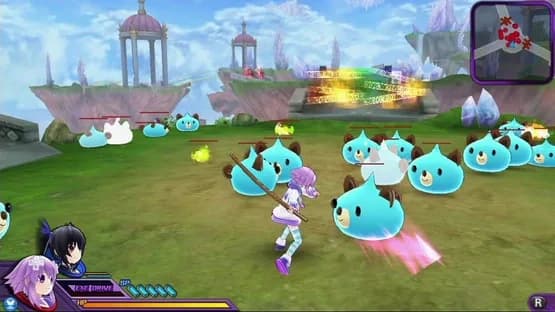 Hyperdimension Neptunia U: Action Unleashed — Screenshoty