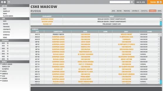 World Basketball Manager 2 — Screenshoty