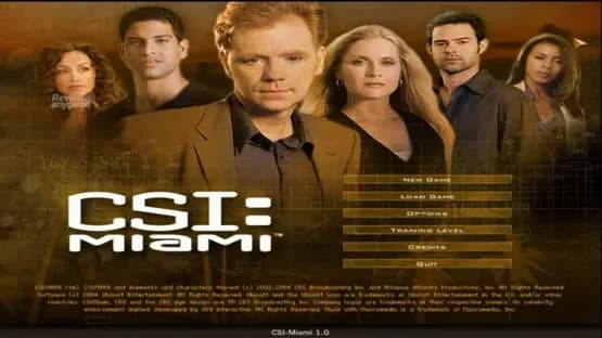 CSI: Miami — Screenshoty