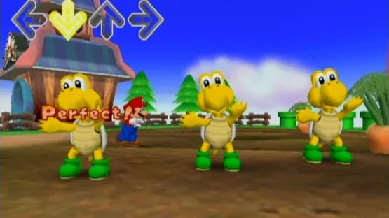 Dance Dance Revolution Mario Mix — Screenshoty