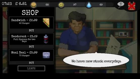 Change: A Homeless Survival Experience — Screenshoty