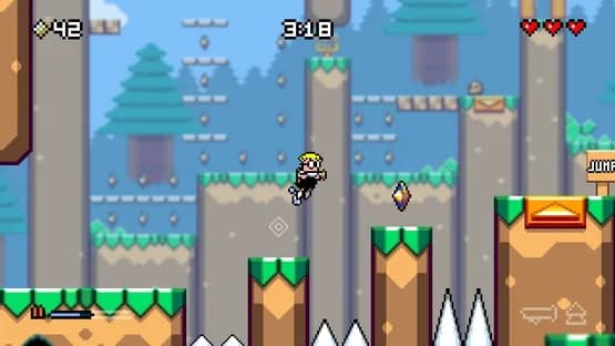 Mutant Mudds Deluxe — Screenshoty