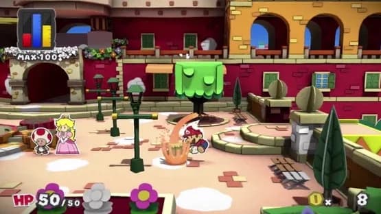 Paper Mario: Color Splash — Screenshoty