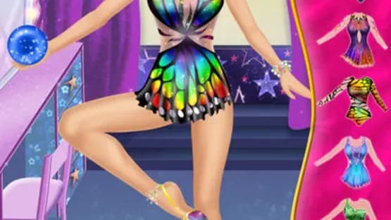 Gymnastics Salon - Makeup & Dressup Girls Game — Screenshots
