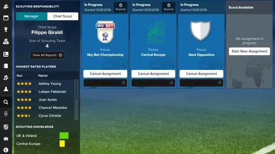 Football Manager Touch 2017 — Screenshots