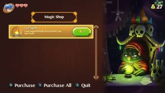 Monster Boy and the Cursed Kingdom — Screenshoty