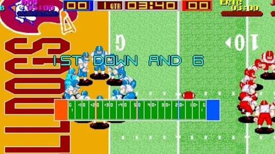 Tecmo Bowl — Screenshoty